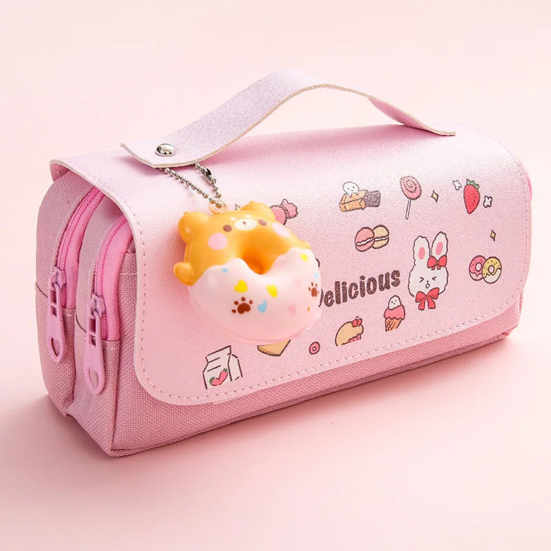 Estuche 3D Kawaii Antiestrés – Organizador Escolar Impermeable