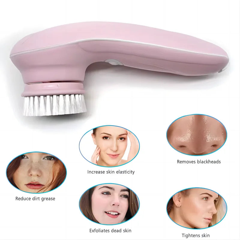 Cepillo Facial Sónico Eléctrico 3 en 1 – Limpieza Profunda