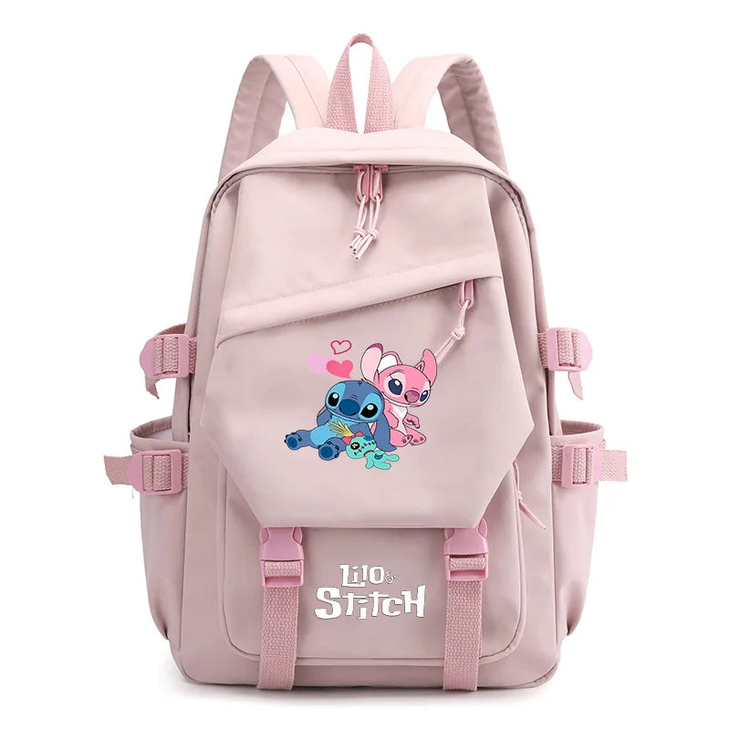 Mochila Escolar Lilo & Stitch – Niños, Niñas y Adolescentes