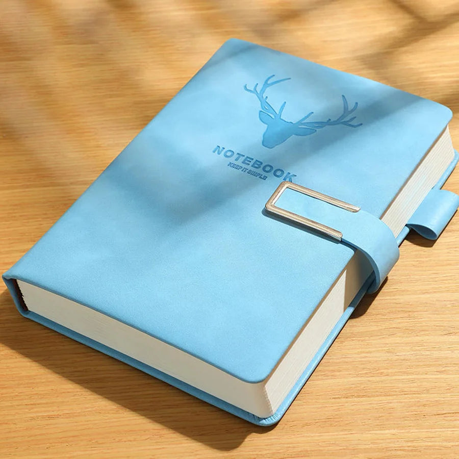Cuaderno A5 con Tapa de Piel – Retro, Elegante y Personalizable