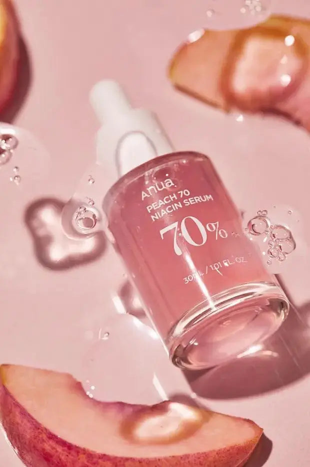 Sérum Facial ANUA Peach 70 con Niacinamida – Hidratante, Iluminador y Unificador del Tono (30ml)