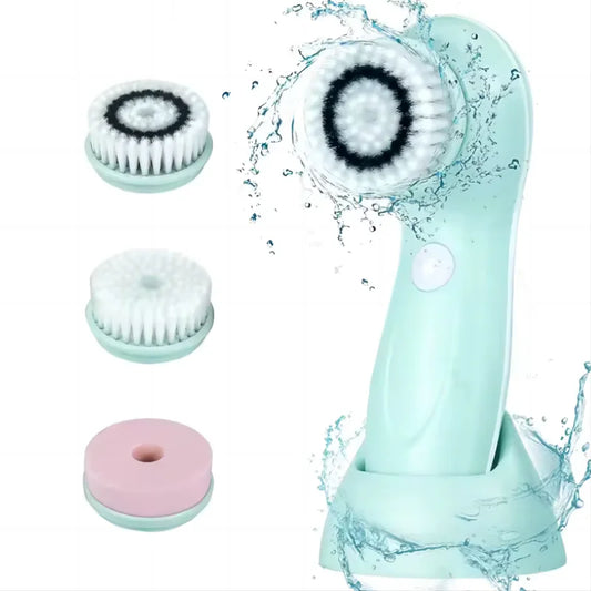 Cepillo Facial Sónico Eléctrico 3 en 1 – Limpieza Profunda
