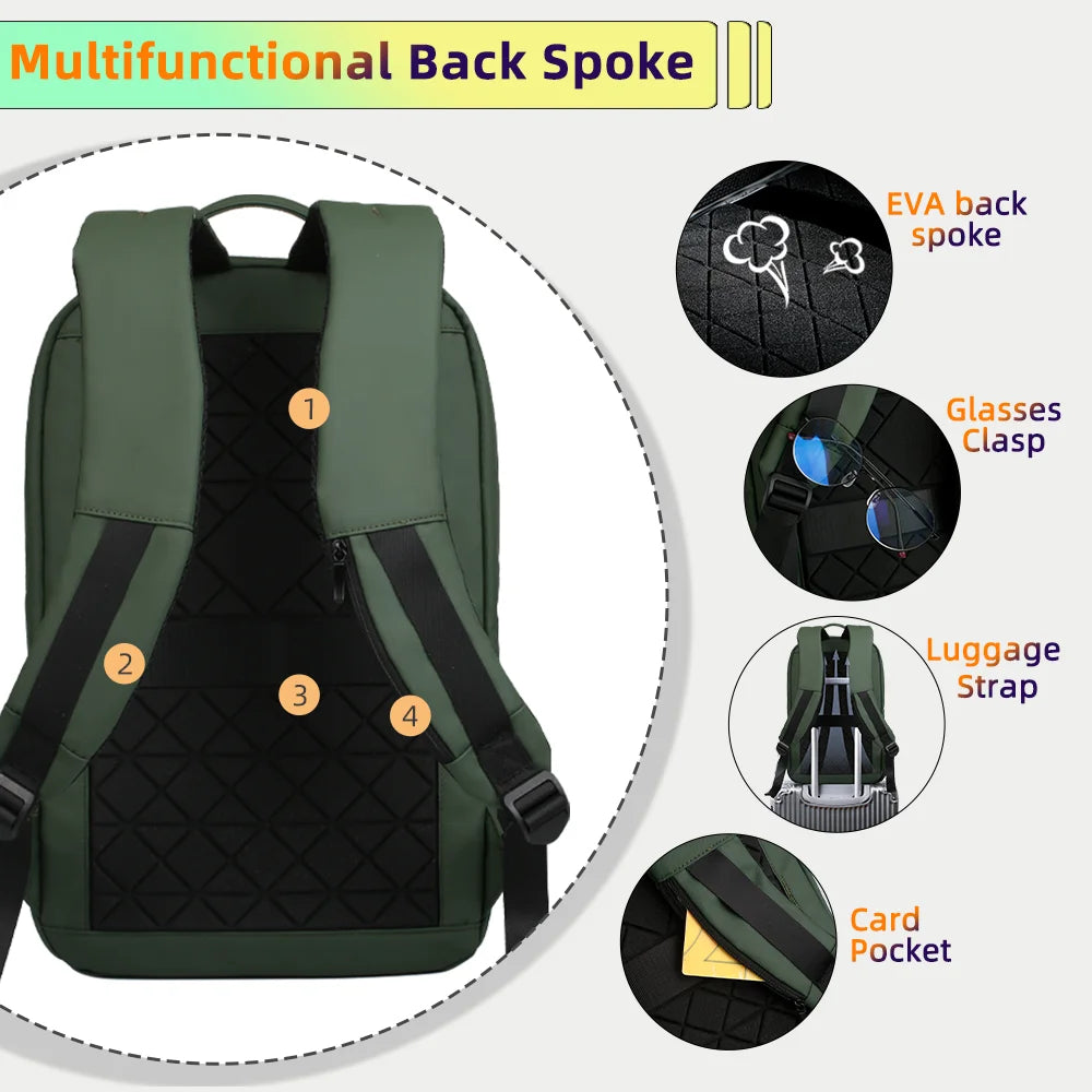 Mochila Business Heroic Knight – Slim, Impermeable y Moderna