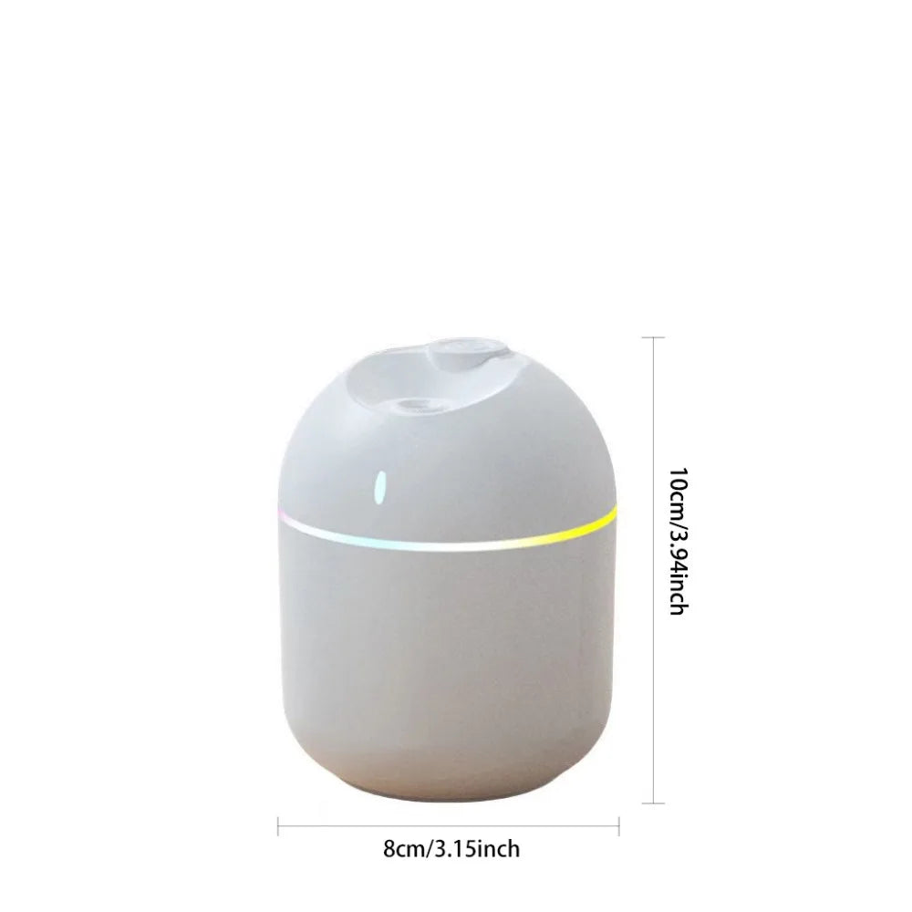 Mini Humidificador Aromático LED – 270 ml | Aroma & Relajación