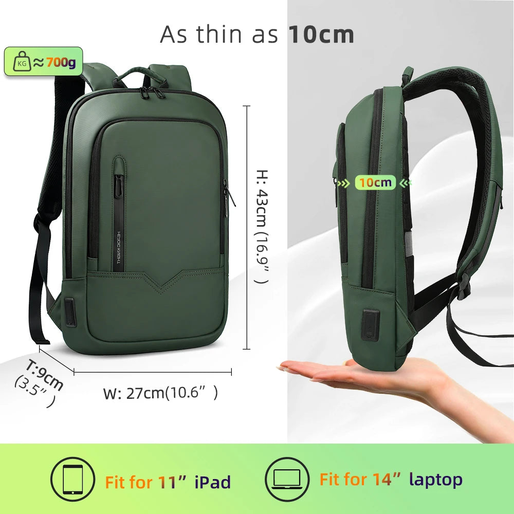 Mochila Business Heroic Knight – Slim, Impermeable y Moderna