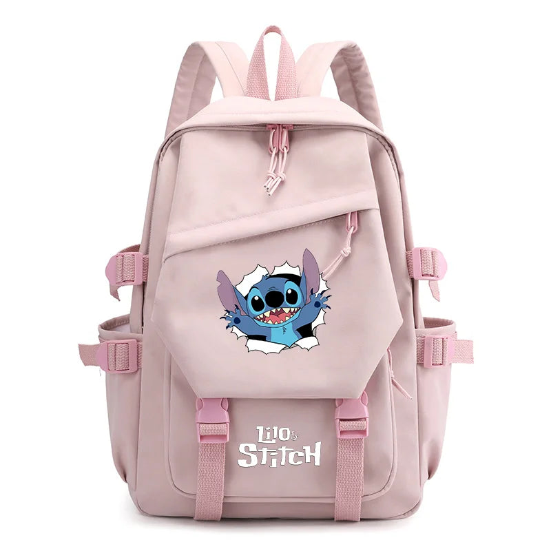 Mochila Escolar Lilo & Stitch – Niños, Niñas y Adolescentes