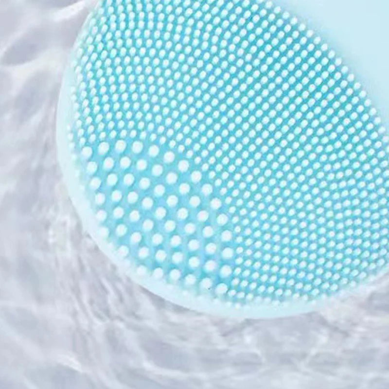Cepillo Facial Sónico – Silicona Impermeable y Exfoliante