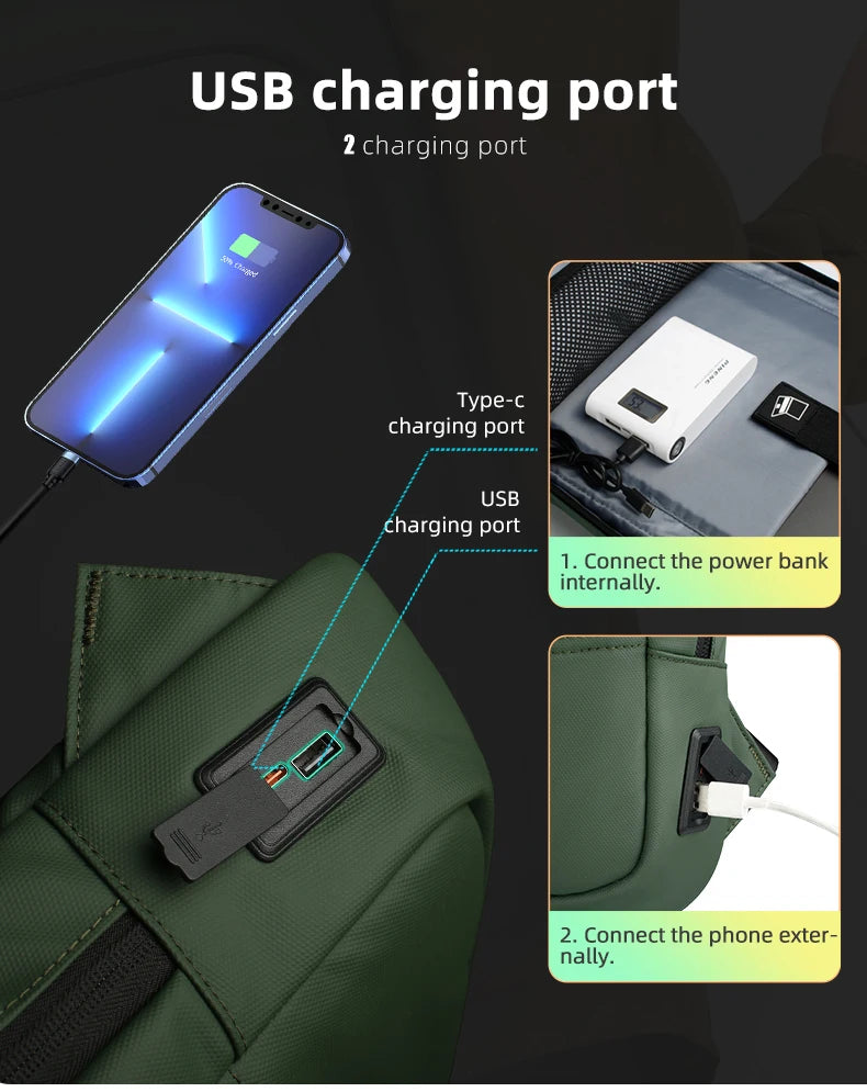 Mochila Business Heroic Knight – Slim, Impermeable y Moderna
