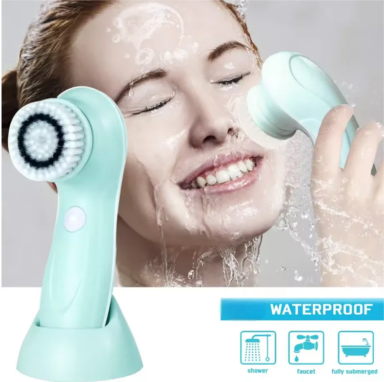 Cepillo Facial Sónico Eléctrico 3 en 1 – Limpieza Profunda